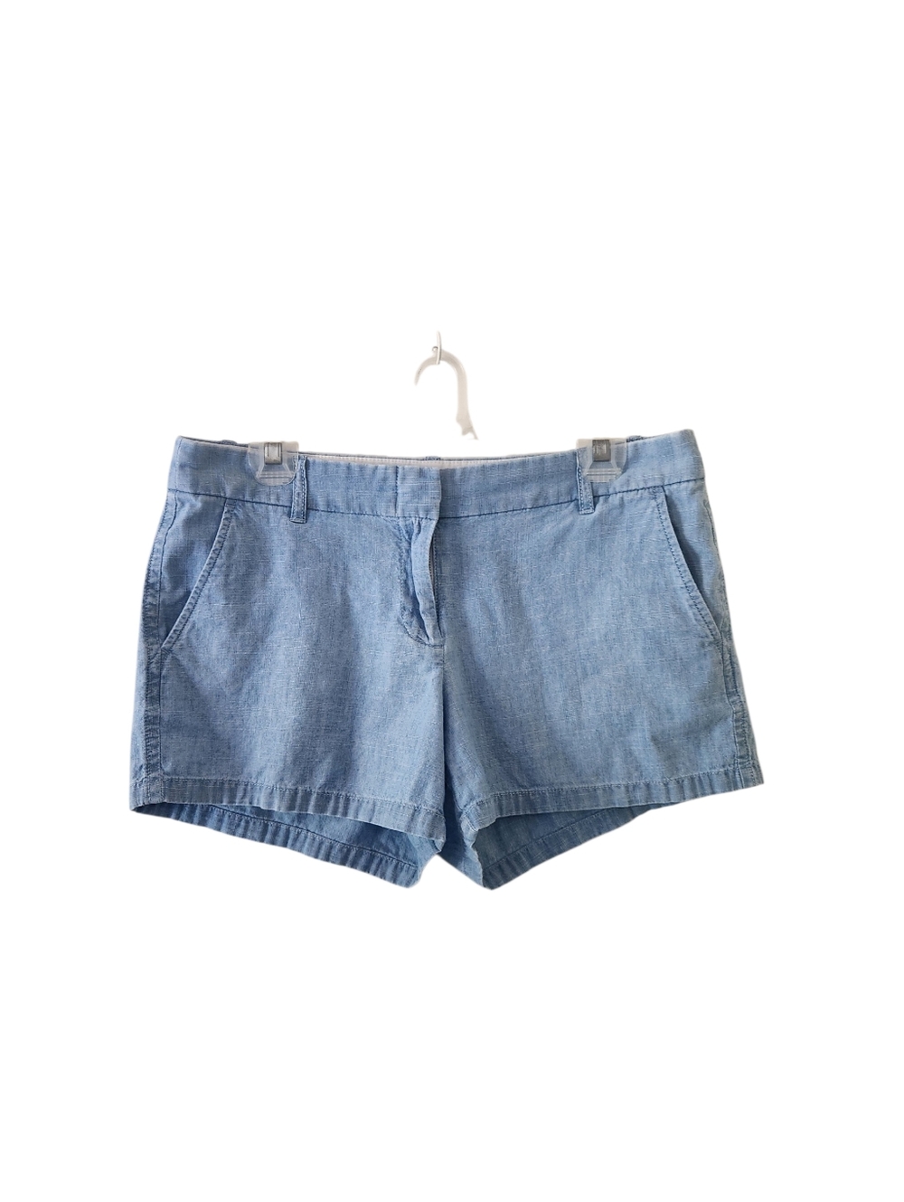 J Crew Blue Chino Shorts